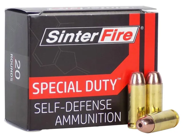 Buy SinterFire SF10125SD 10mm 125gr Lead-Free Frangible HP Ammo 20 Rounds online