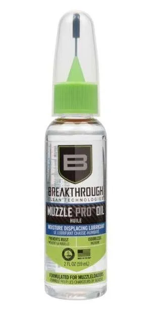 Breakthrough MuzzlePro Oil Bottle With Needle Tip 2oz