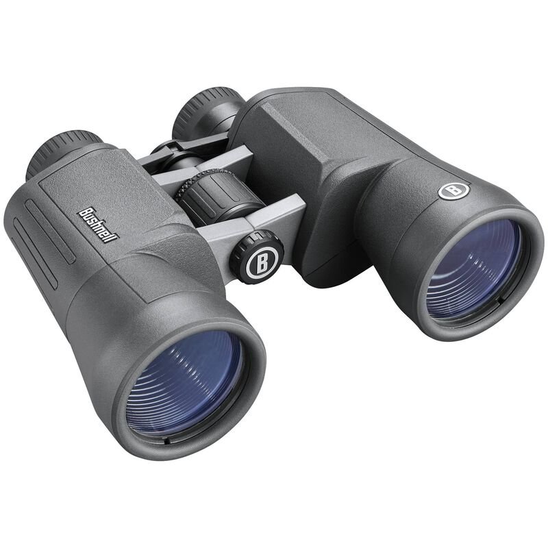 Bushnell Powerview 2 10x50mm BK-7 Porro Prism Black Rubber Armor Aluminum Binoculars - Bushnell