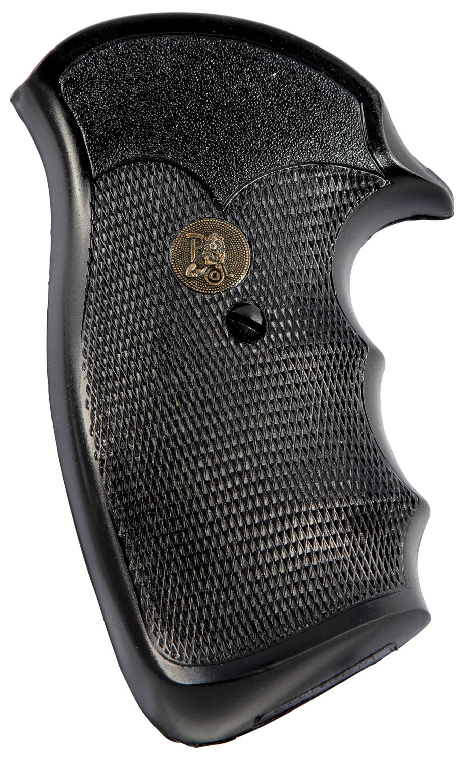 Pachmayr 03175 Gripper Grip Checkered Black Rubber for Ruger Security-Six - Pachmayr
