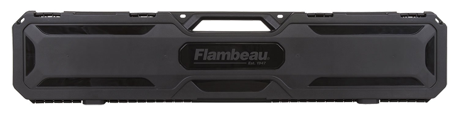 Flambeau 6448SC Express Gun Case 48" Black Polymer with Foam Lining - FLAMBEAU
