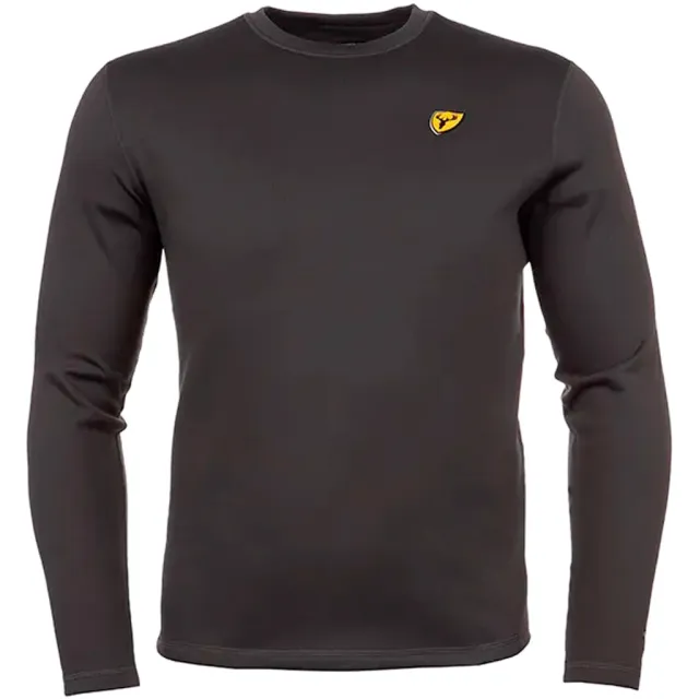 Koretec 1050413-0991800 Heavy Weight Top Charcoal XL, Antimicrobial, Fleece - Blocker Outdoors