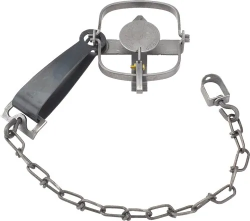 Duke Traps 0310 #1 Long Spring Trap, 4" Jaw, Case of 12 - Duke Manufacturing Co.