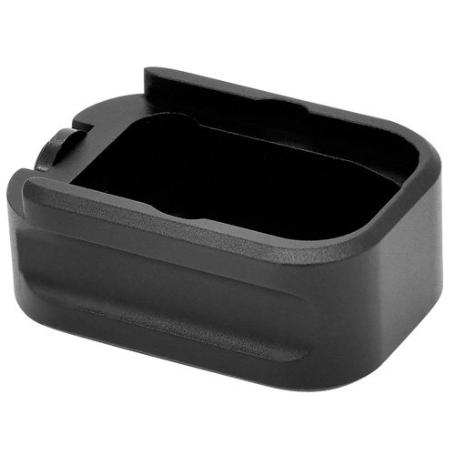 Warne 3133-W Magazine Extension +2 for Glock 43X/48 Matte Black - Warne - 2RD