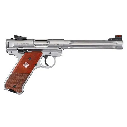 Ruger Mark IV Hunter 22 LR 10+1 6.88" Stainless Fluted Bull Barrel