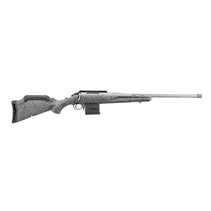 Ruger American Gen II 204 Ruger 20" Spiral Fluted Barrel Gray Cerakote Alloy Steel Rifle - Ruger - 204 Ruger