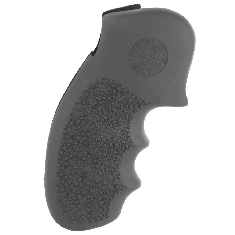 Hogue 19000 Monogrip Rubber Grip Black Finger Grooves S&W K/L - Hogue