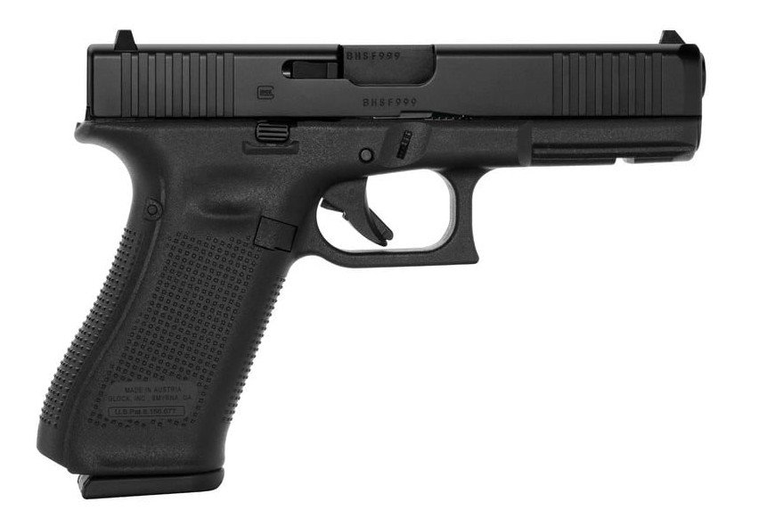 Glock PV1750201 G17 V 9mm 4.49" nDLC Semi-Auto Pistol