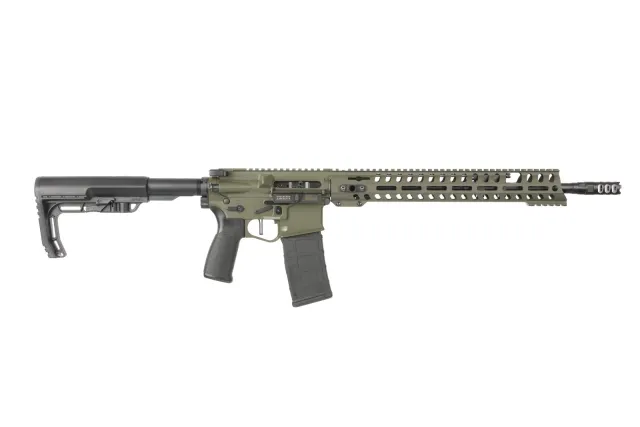 Patriot Ordnance Factory 415 Edge 5.56 AR-15 Rifle OD Green - POF - 223 Rem | 5.56 NATO for sale at Bang-Bang Tactical