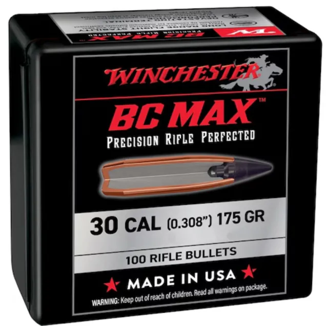 Winchester WB30BC175 30Cal Premium Reloading Bullets - Winchester
