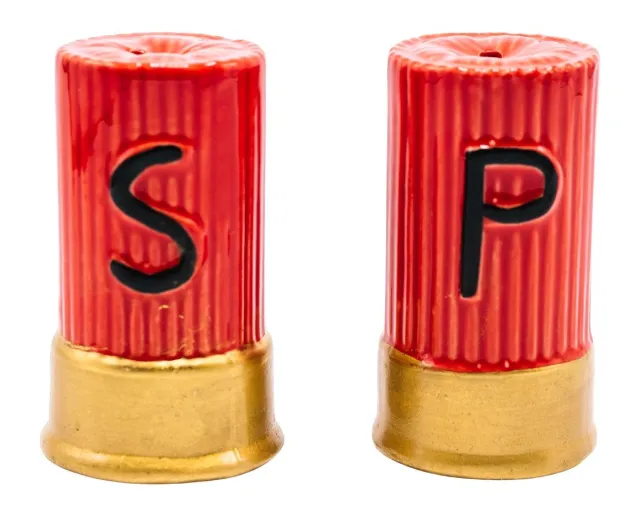 CAMP CBG-1033 SALT AND PEPPER SHAKERS SHOTGUN