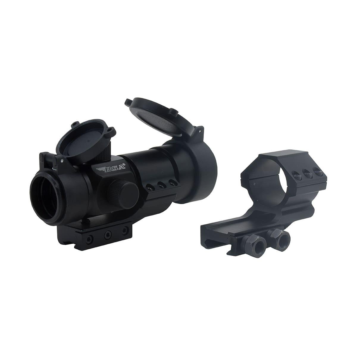 Buy BSA Optics 30RD-2M 30mm Red Dot 1x 5MOA Dovetail/Weaver Matte Black online