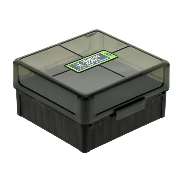 Frankford Arsenal Hinge-Top Ammo Box 1009 100 Round 243 Winchester - Frankford Arsenal - 243 WINCHESTER