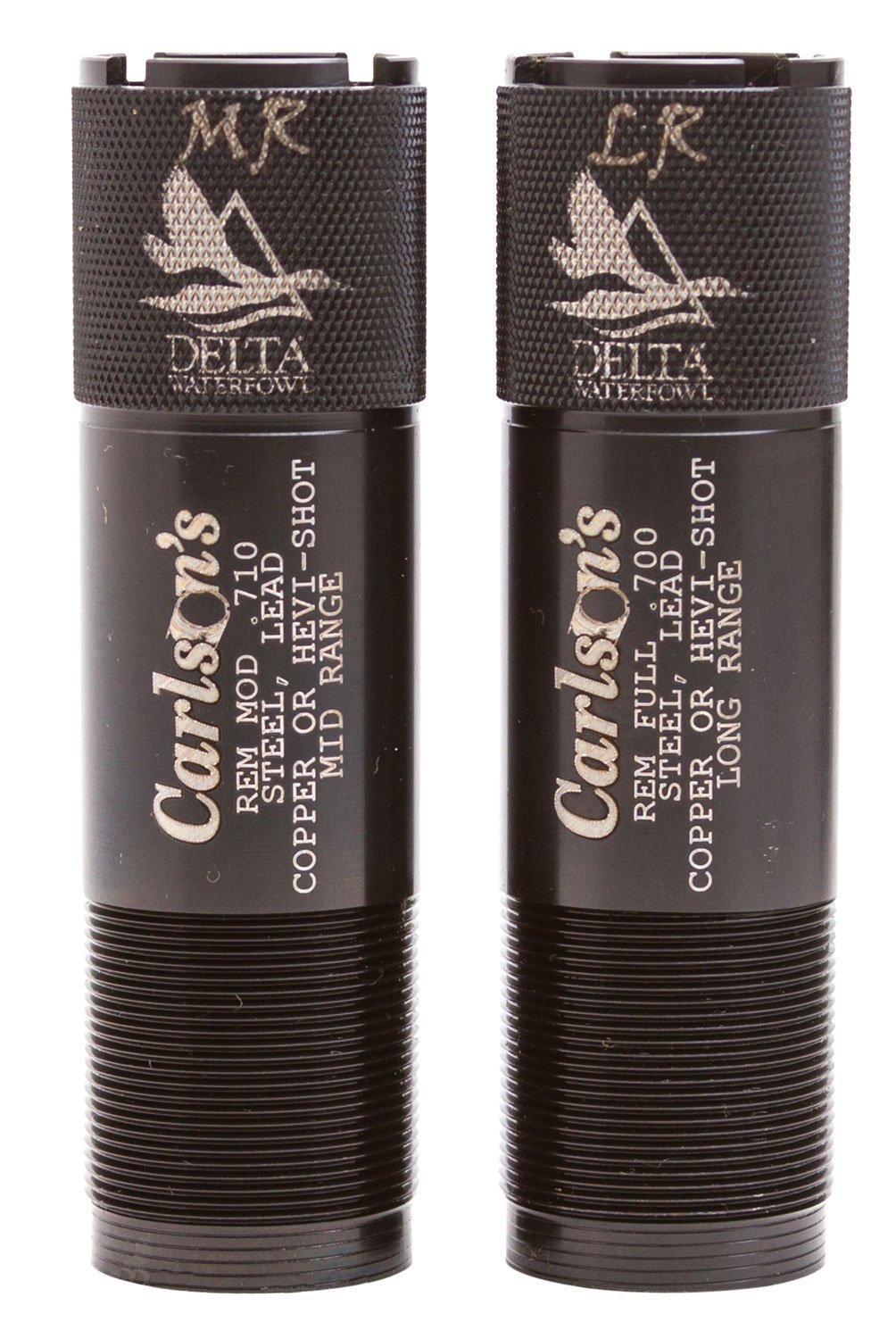 Carlson's 07260 Delta Waterfowl Rem Choke 12Ga Mid/Long Range Knurled - Carlson - 12 GAUGE