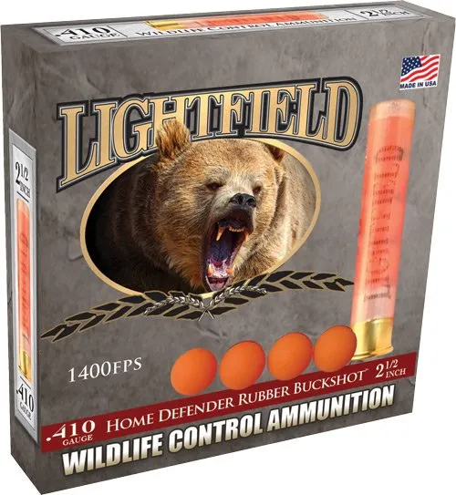 Lightfield CWRB410 .410 Bore 2.5in Rubber Buck 4 Pellet 1400FPS 5rd - Lightfield - .410 BORE