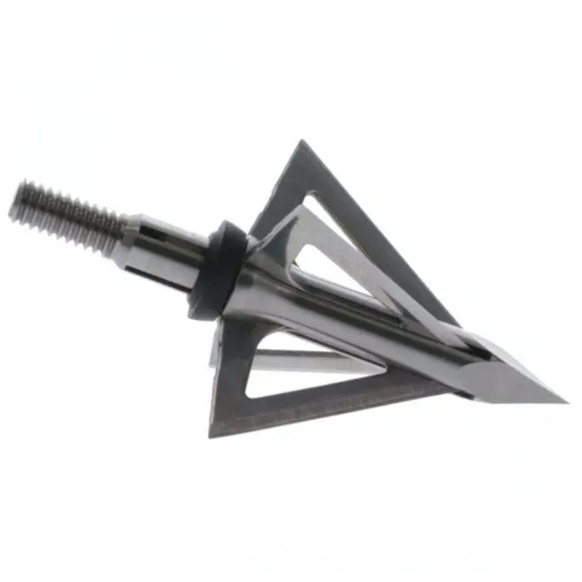TruGlo TG3207AV Titanium-X QuadCutter Broadhead 4 Blade 100gr 3pk - TruGlo
