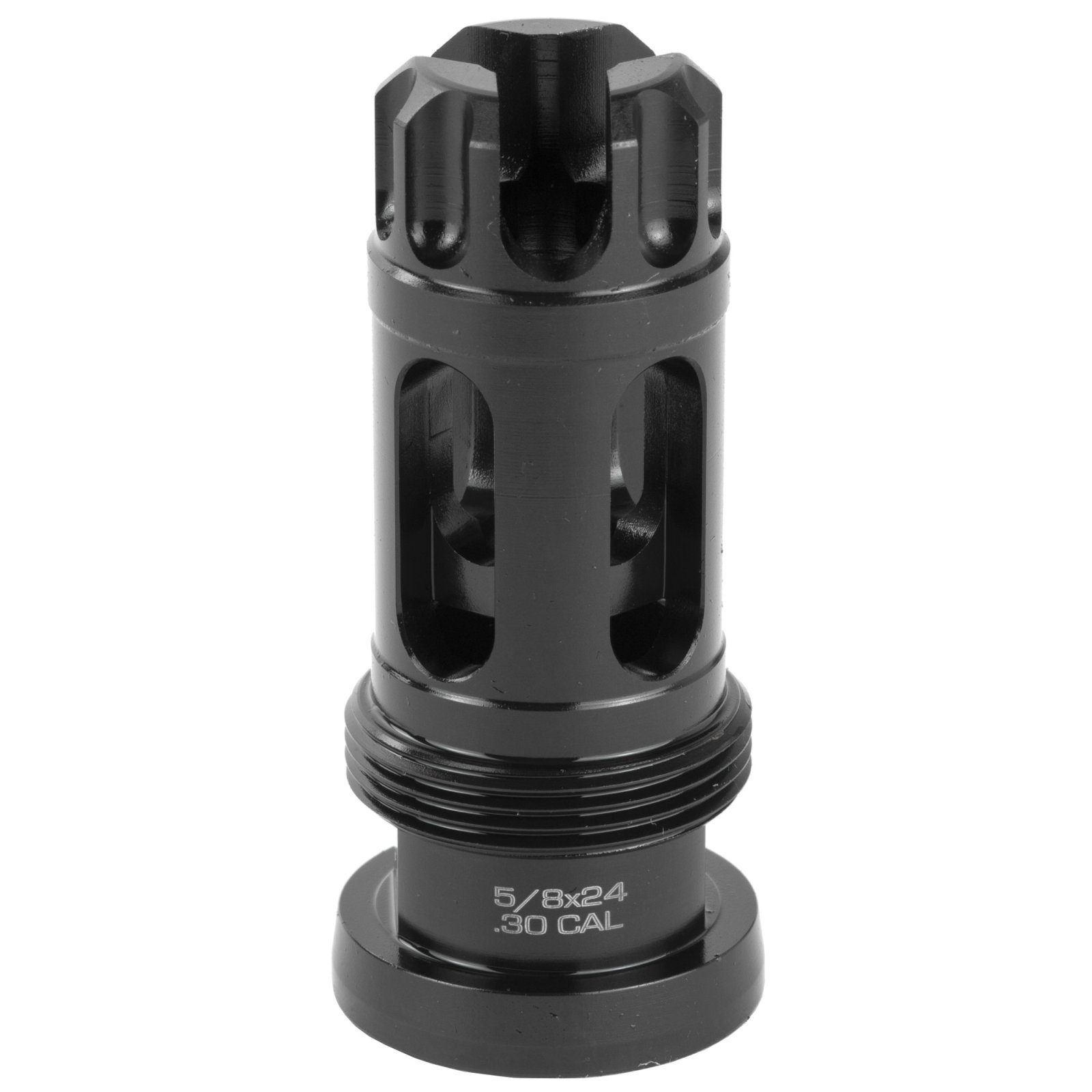 Griffin Armament TFC762-58 7.62MM 5/8x24 Black Compensator - Griffin Armament - 7.62MM