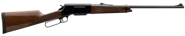 Browning 034006126 BLR Lightweight 81 30-06 Springfield 4+1 22" Polished Blued Steel Barrel & Alloy Receiver, Grade 1 Gloss Black Walnut Stock, Optics Ready