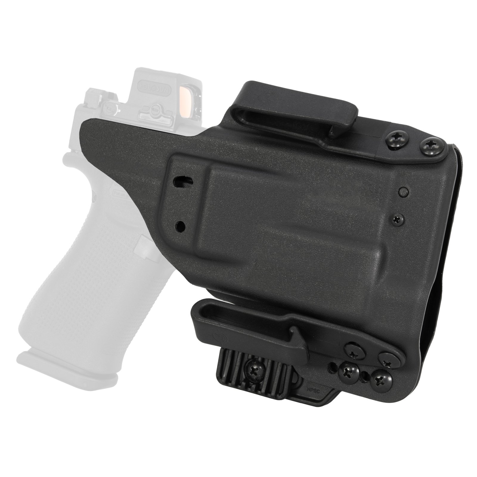 Mission First Tactical H5-GL-3-WL-7 IWB Holster for Glock 43X TLR7 Black - Mission First Tactical