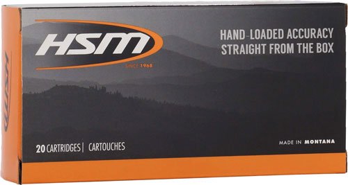 HSM Game King Rifle Ammunition 300 WSM Sierra Spitzer BT 180 gr. 20 rd. - HSM Ammunition - .300 WINCHESTER SHORT MAGNUM