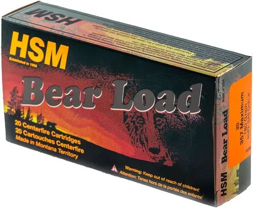 HSM 357MAX-3-N 357 Maximum 180GR RNFP Ammo 20RD - HSM Ammunition - .357 MAGNUM