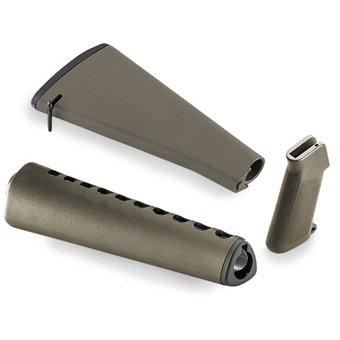 Luth-AR FK-A1R-G OD Green Retro A1 Furniture Kit - Luth-AR