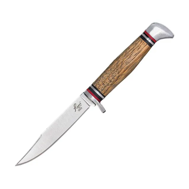 Roper RP0028ZW Deadwood Jr Fixed Blade 3.5" Zebra Wood Handle Knife - Rock Ridge Outdoors