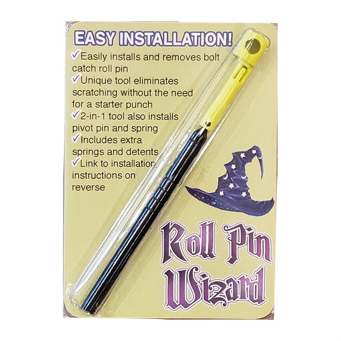 Roll Pin Wizard Bolt Catch Tool for AR-15 - Easily Install and Remove Roll Pins - Includes Extra Springs and Detents - Two Two Three Innovations