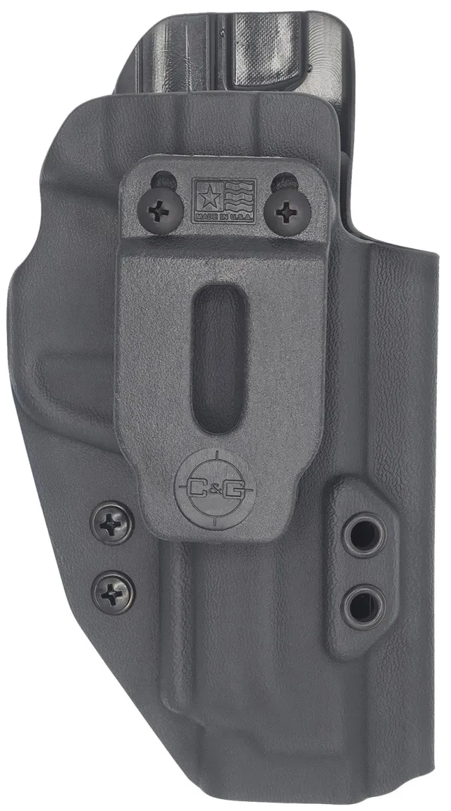 C&G Holsters 0568100 Covert IWB Black Kydex Belt Clip Fits S&W M&P 9-40...