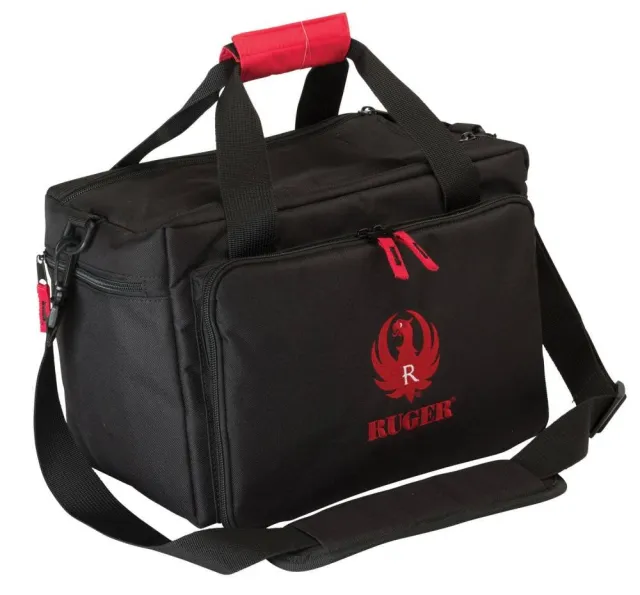 Ruger 27450 Range Bag Black, Durable Tactical Design
