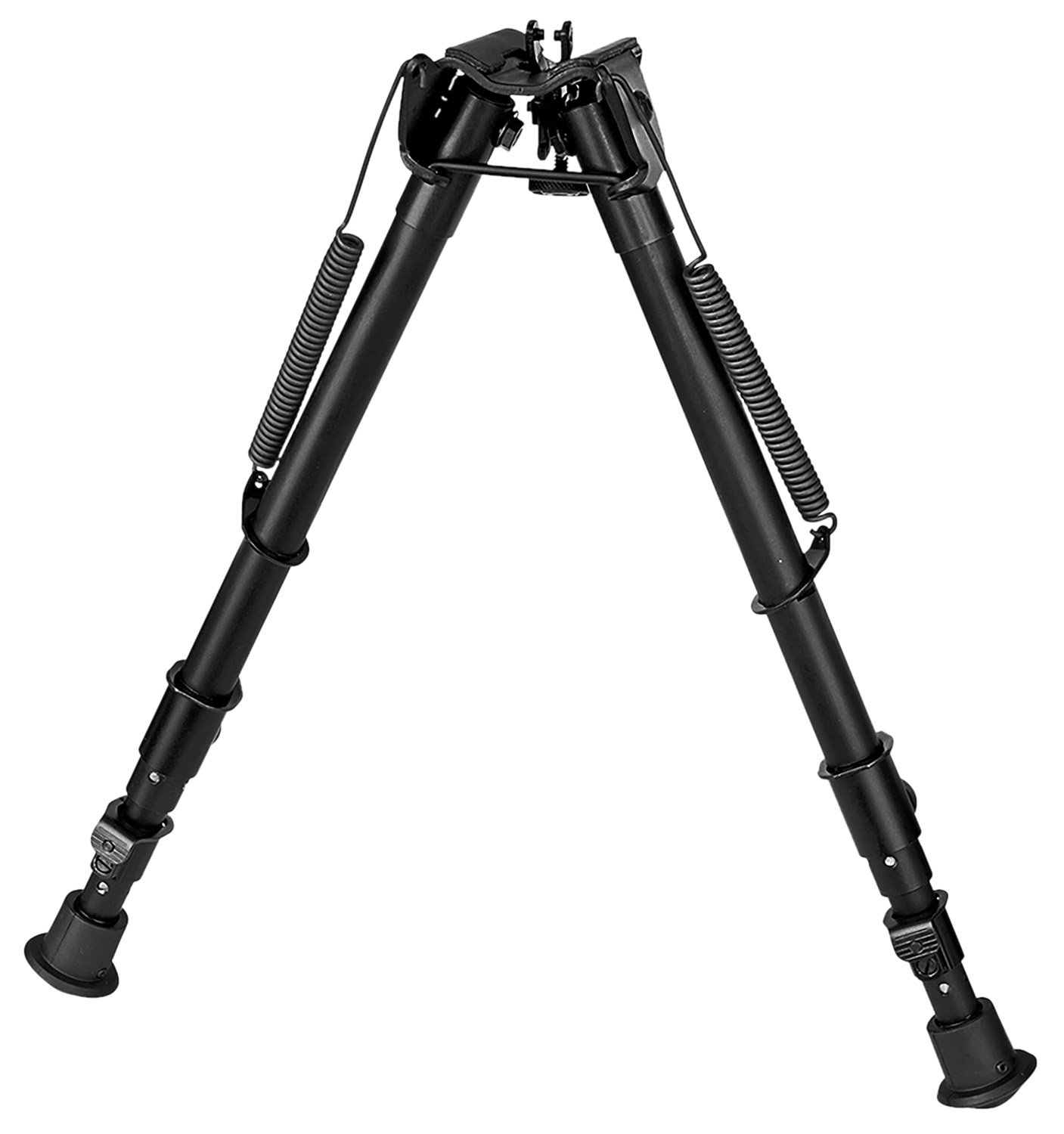 Harris 251A2 Bipod 12-25 in Black Anodized Steel Aluminum Non-Swivel - HARRIS