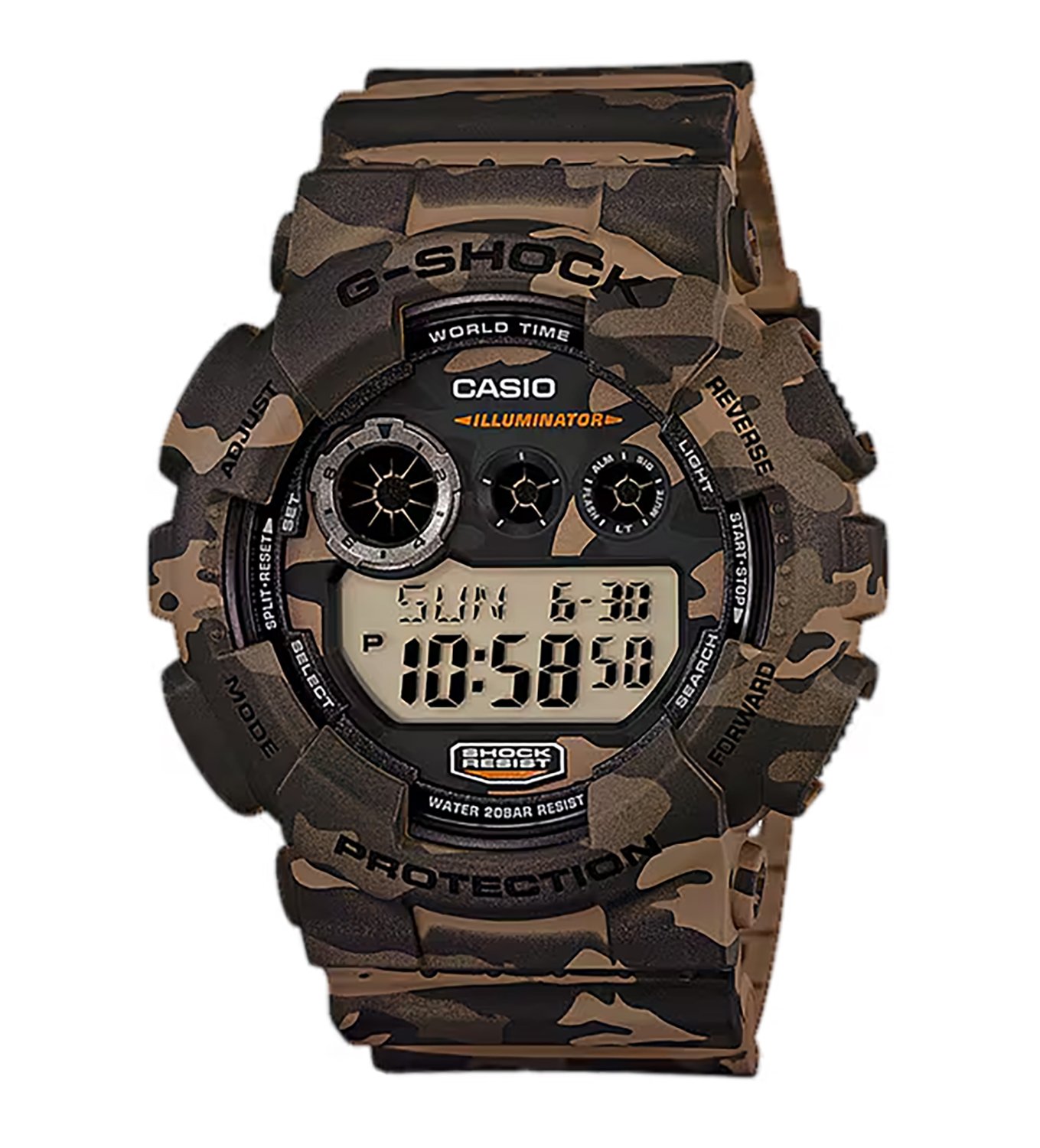 GSHOCK GD120CM5CR GD20CM5CR Woodland Camo Digital Camo - GSHOCK