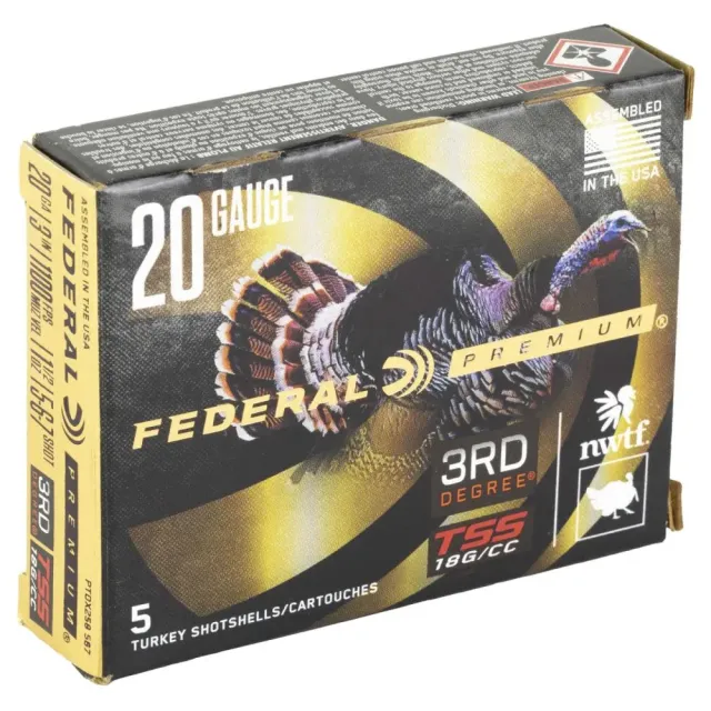 Federal Premium 3rd Degree 20 Gauge 3 In 1 7/16 oz Shot PTDX258567 - Federal Premium Ammunition - 20 GAUGE