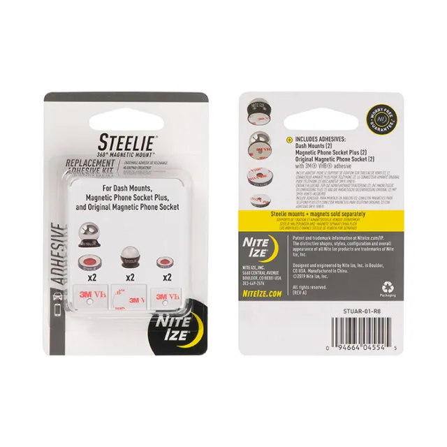 Nite-Ize Steelie Adhesive Replacement Kit Dash Mount Phone Socket - Nite-Ize for sale at Smoke Wagon Firearms