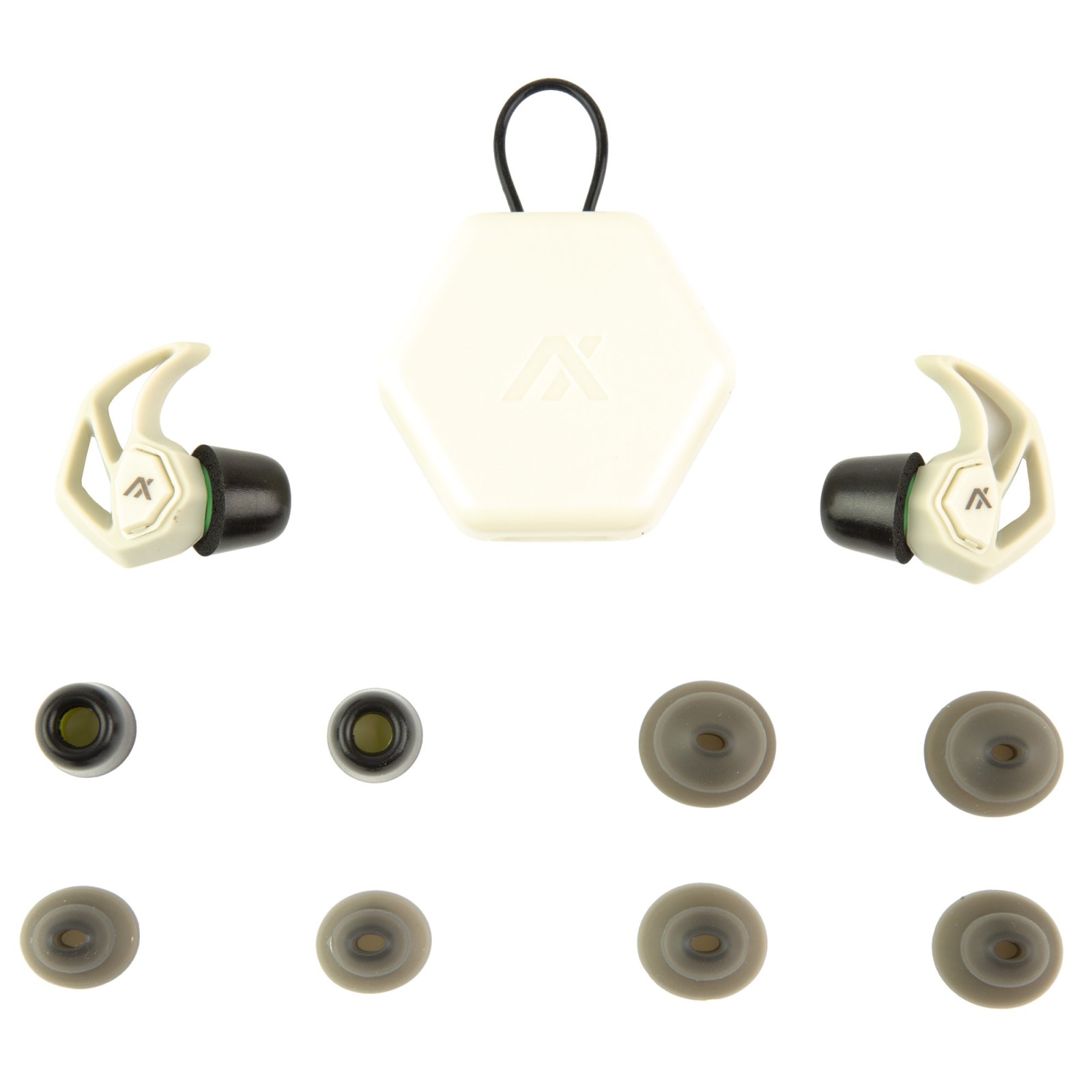 Axil X30i Ear Plug Bone White, Dual-Mode, 25dB NRR, Water Resistant - AXIL