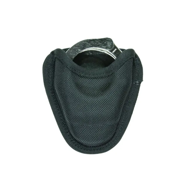 Hero's Pride Ballistic Open-Top Chain Handcuff Case Black
