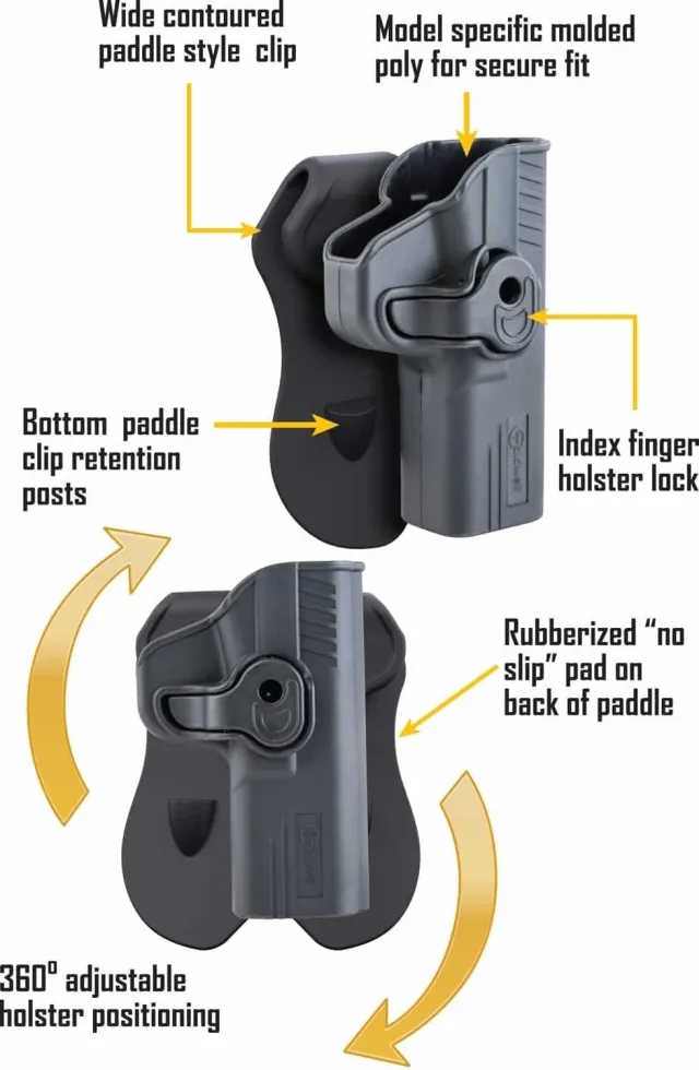 Caldwell Tac Ops Holster Taurus 24/7 - Caldwell