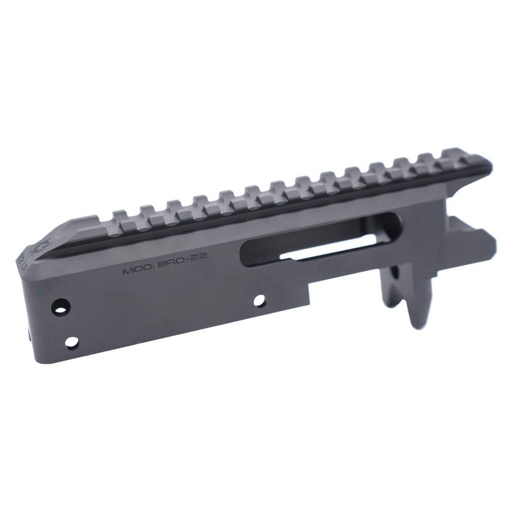 Black Rain Ordnance BRO-22 Billet Receiver 6061 T6 Aluminum Anodized - Black Rain Ordnance - .22LR