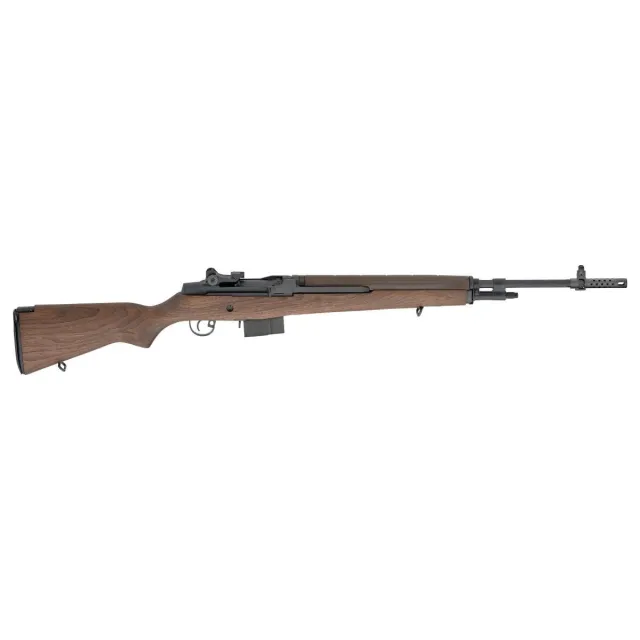 Springfield Armory M1A Standard .308 Win Semi-Auto Rifle, 22" Barrel, 10-Round, Black Walnut Finish - Springfield Armory - 7.62 x 51mm | 308 Win