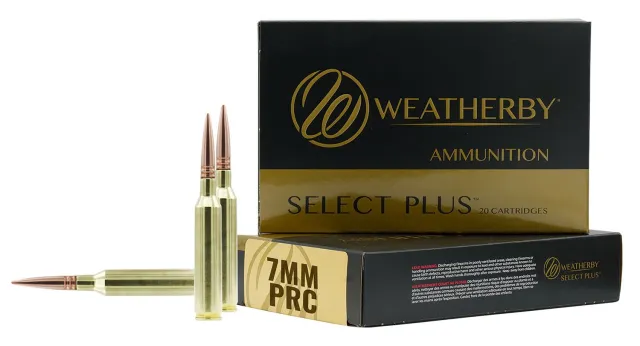 Weatherby M7PRC177HCB Select Plus 7mm PRC 177gr Bullet Hammer Custom Ammo