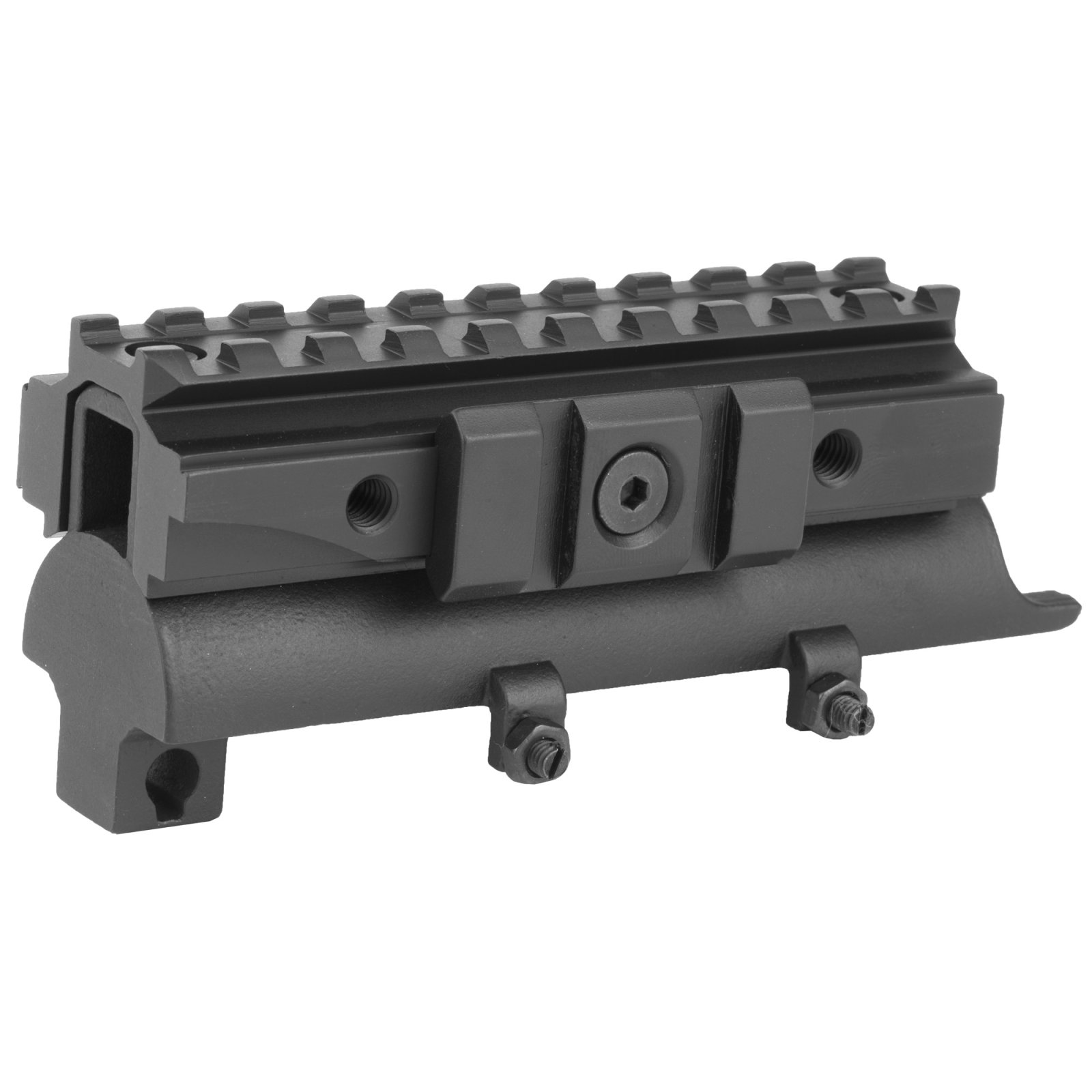 NcStar MTSKS Tri-Rail Receiver Cover SKS Rifle Weaver 4.80" Long Black A... - NcSTAR