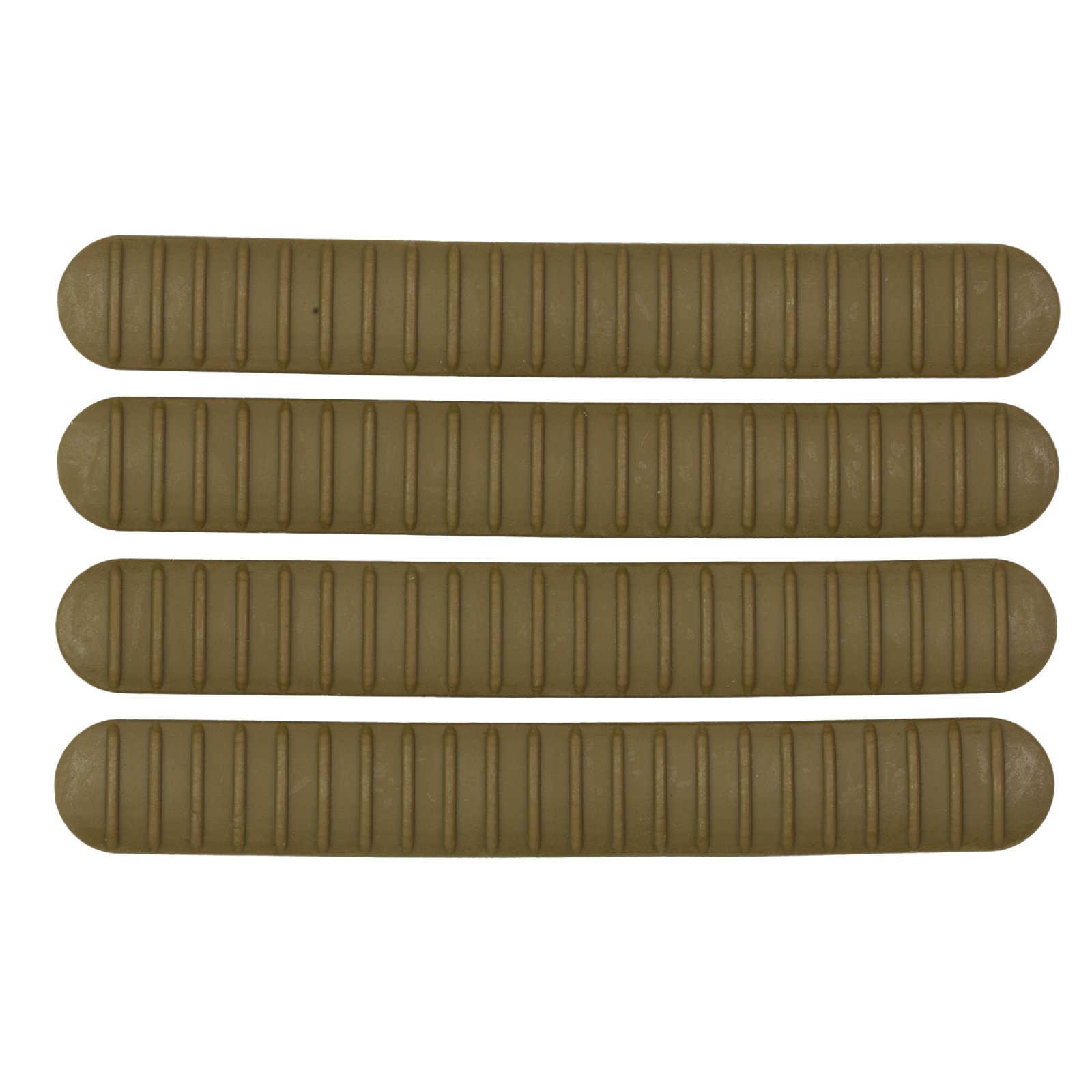 B5 Systems RCM-1258 M-LOK Rail Cover Coyote Brown 4-Pack - B5 Systems