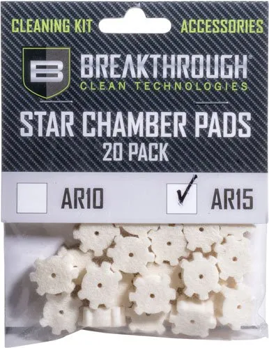 Buy Breakthrough AR-15 STAR CHAMBER PAD 20 PK W/ 8-32 ADTR online