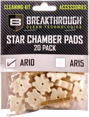 Buy Breakthrough AR-10 STAR CHAMBER PAD 20 PK W/ 8-32 ADTR online