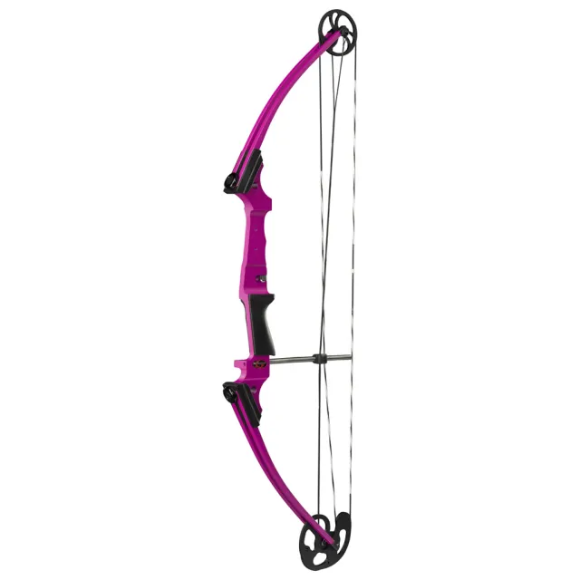 Genesis 10477 Bow Purple LH, 10-20 lbs, 15-30" Draw, 35.5" Axle-to-Axle - Genesis Arms