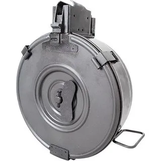 Red Rock Gear AK4775 75-Round Steel Black Hinged Back Drum
