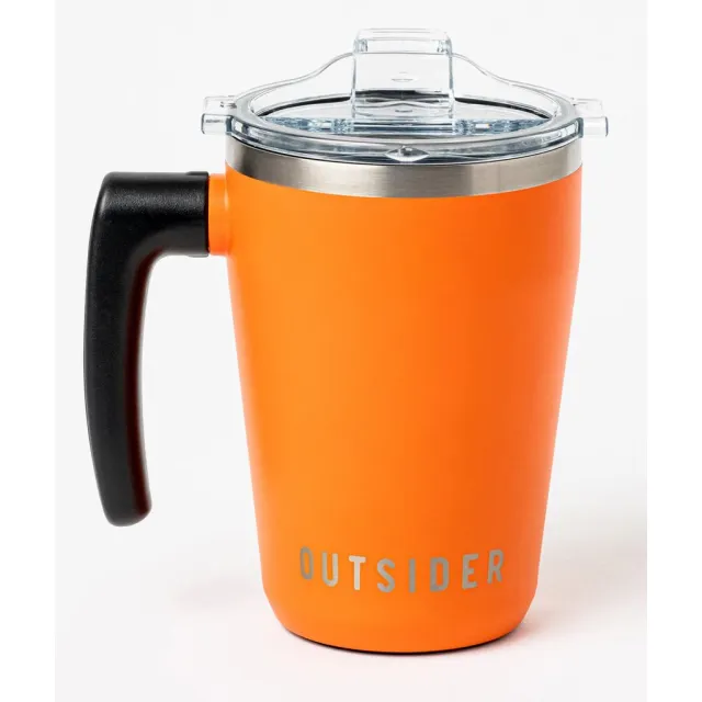 Outsider The AM Travel Mug 17oz 17-4 Stainless Blaze Orange - Outsider