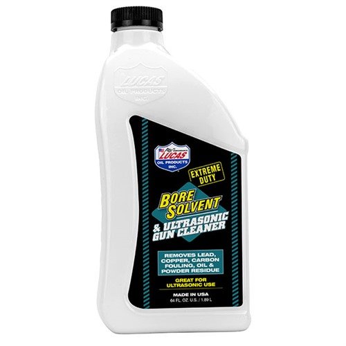Lucas Oil Extreme Duty Bore Solvent, Ultrasonic Cleaner, 64oz Liquid, Rust Protection, Low Odor, Grape Scent, USA Made - Lucas Oil