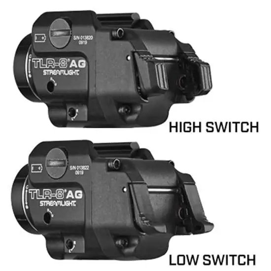 Streamlight TLR-8 AG Weapon Light 500 Lumens Green Laser Black - Streamlight - 500 LUMENS