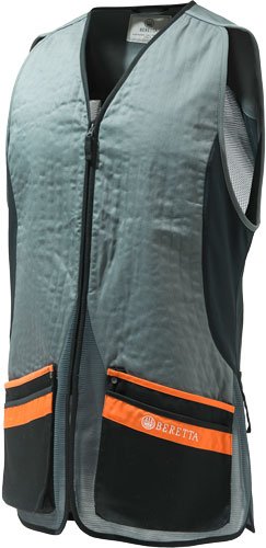 Beretta GT781T155309OIM Silver Pigeon EVO Vest Medium Grey/Orange - Beretta